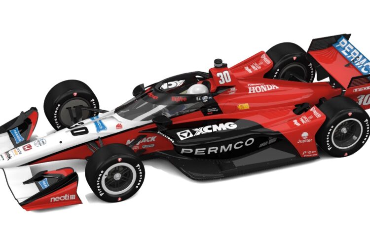 IndyCar: Permco To Be Primary Sponsor of Harvey at Mid-Ohio