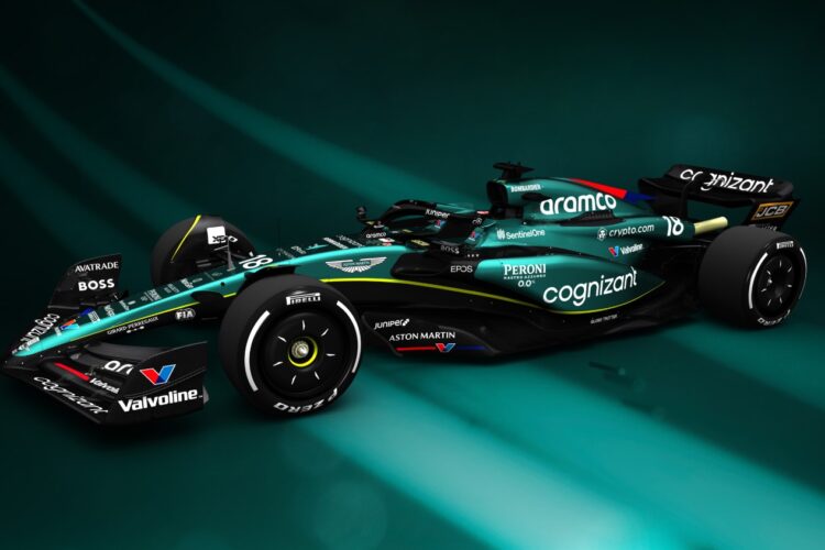 F1: Aston Martin Team announces Partnership with Valvoline