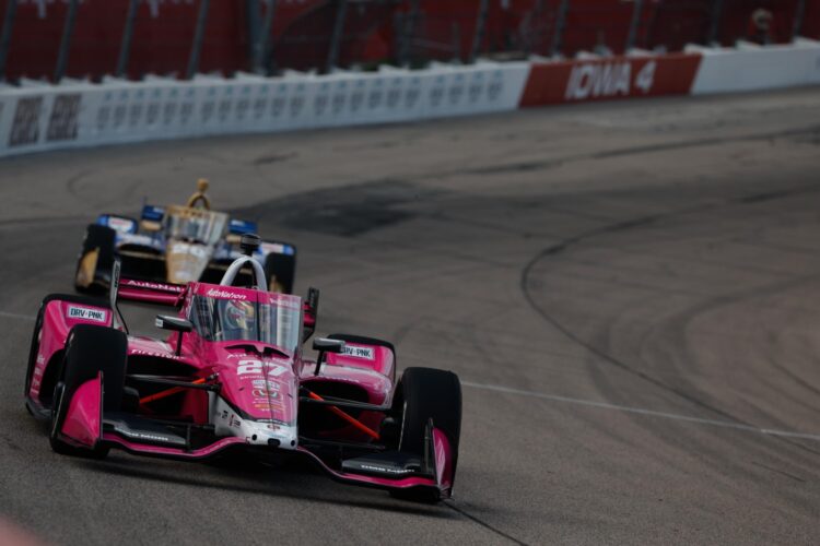 INDYCAR Announces Iowa Practice Penalty