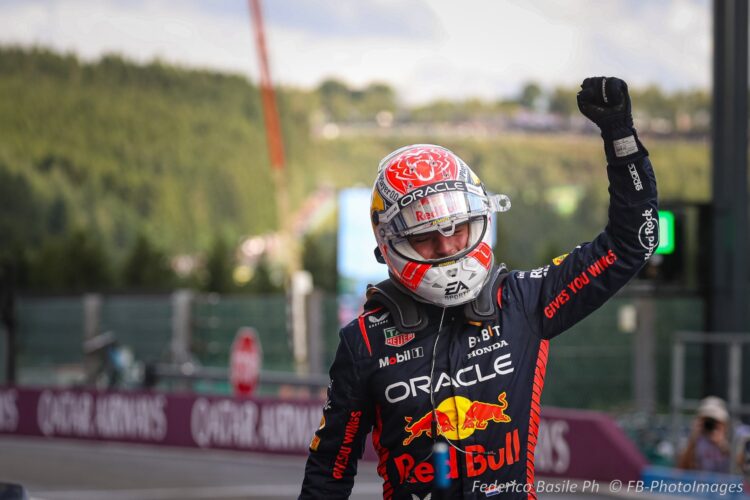 F1: Penalized Verstappen still confident for Spa win