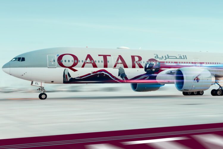 F1: Qatar Airways Unveils Formula 1 Livery on a Boeing 777