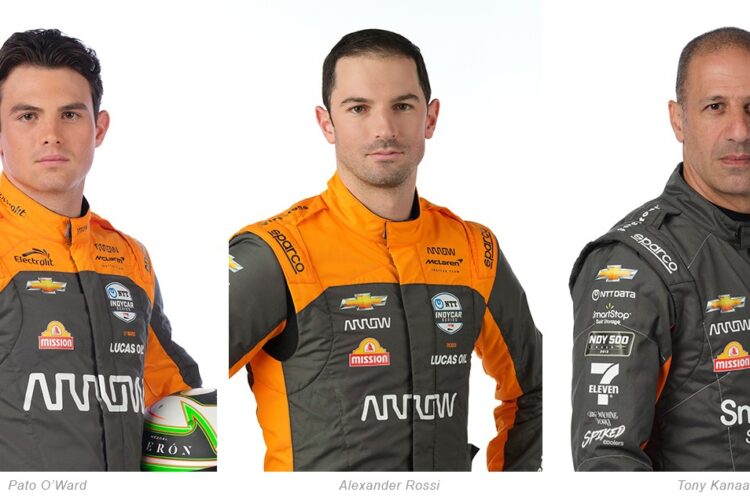 IndyCar: Arrow McLaren drivers to drive in Velocity Invitational