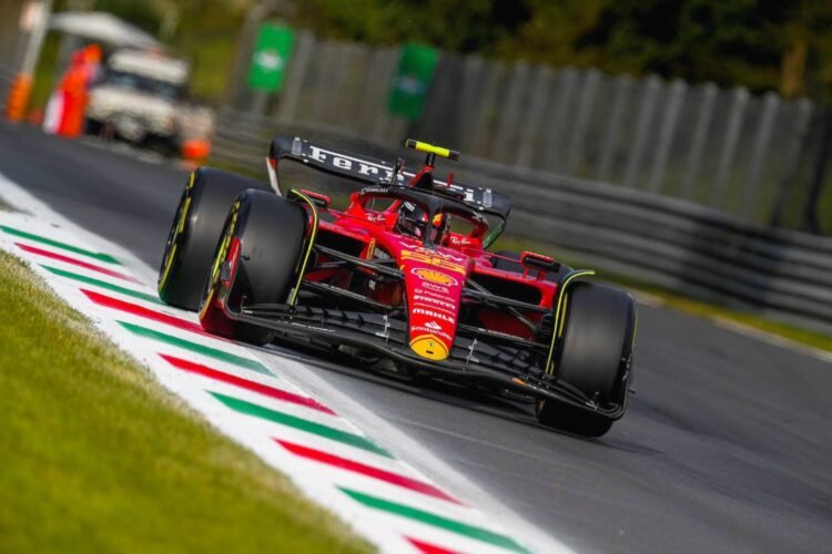 F1: Sainz Jr. tops red-flag hit Practice 2 at Monza