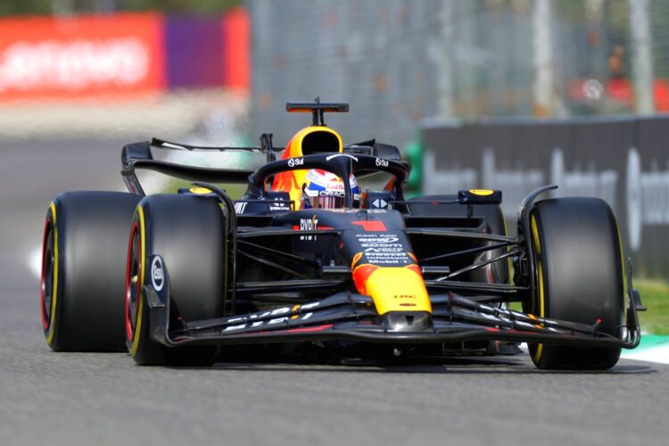 F1: Verstappen wins Italian GP for 10th in row.