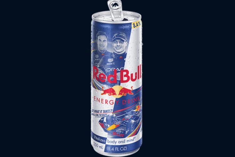 F1: Verstappen and Perez to feature on new Red Bull can