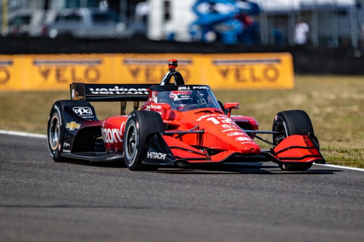 IndyCar: Power tops Laguna Seca Open Test