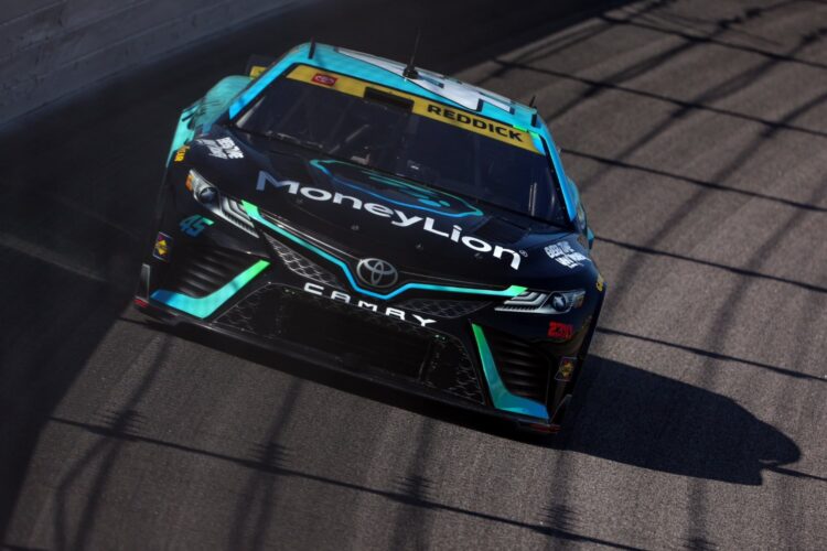 NASCAR: Reddick leads Toyota 1-2 at Kansas