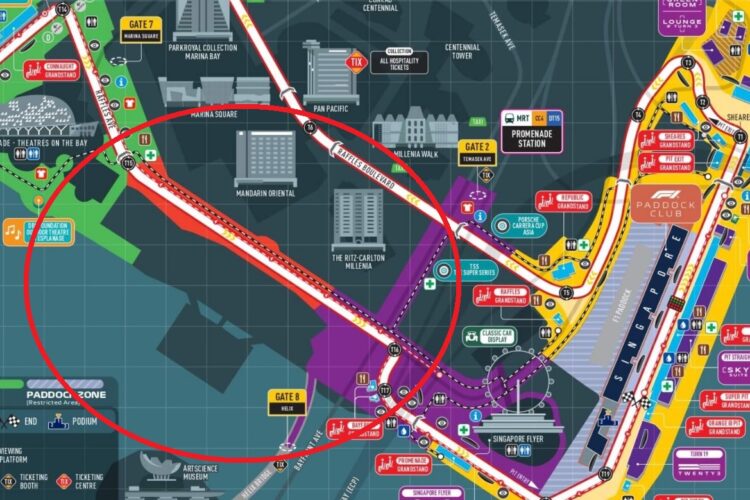 F1: Singapore circuit modified and improved