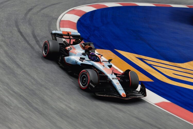 F1: Williams to run Gulf Oil livery in Asia  (Update)