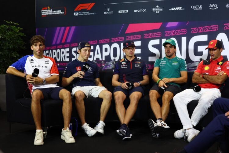 F1: 2023 Singapore GP Thursday Press Conference