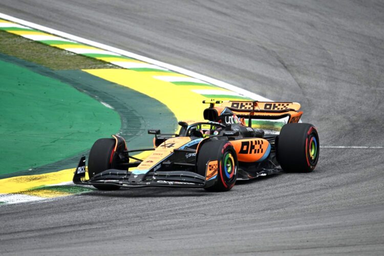 F1: Norris wins pole for Sao Paulo Sprint Race