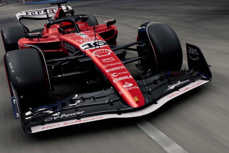 F1: Ferrari reveals special car livery for Las Vegas GP