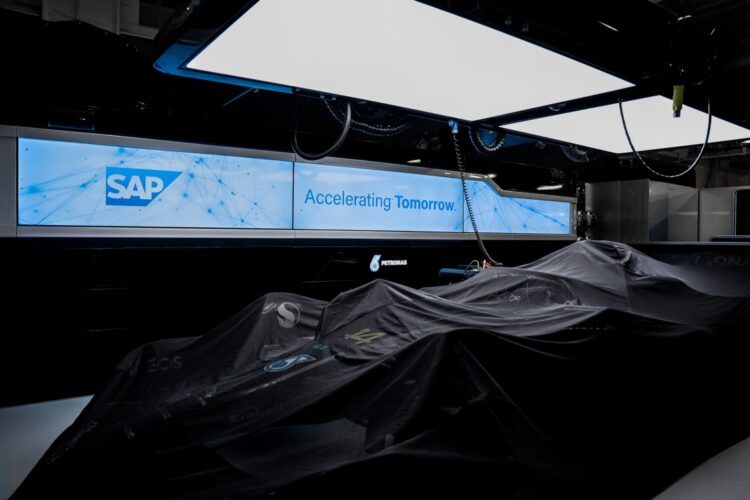 F1 News: SAP signs with Mercedes F1 team