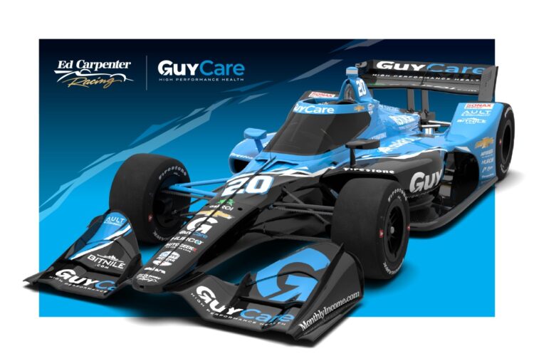 IndyCar News: ECR Announces Partnership With Guycare for 2024