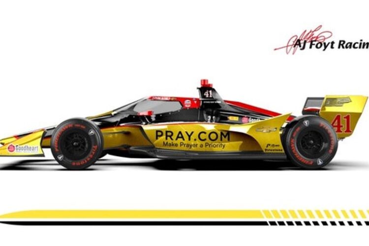 IndyCar News: Sting Ray Robb picks up Pray.com sponsor for #41