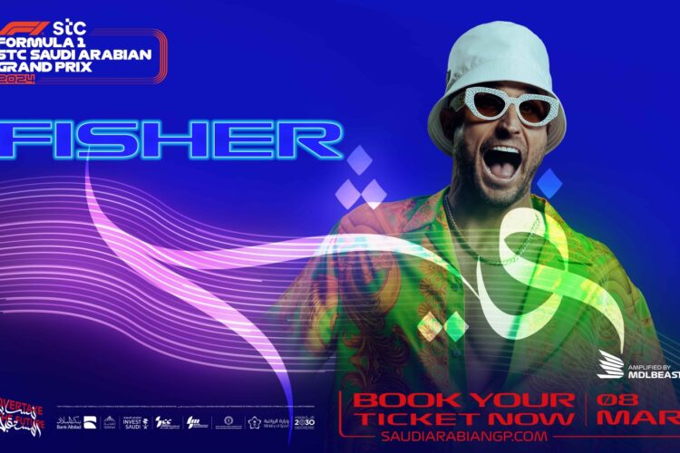 DJ Fisher Confirmed To Headline Friday Night At Saudi Arabian GP