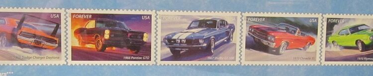 Postal Service to release Muscle Car stamps