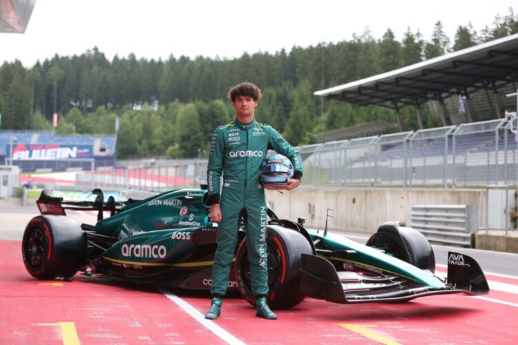 F1 News: Jak Crawford completes maiden F1 test with Aston Martin