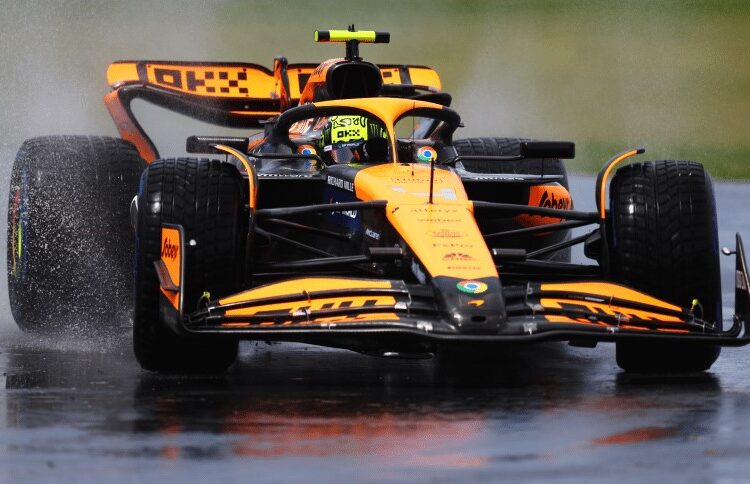 F1 News: Norris tops messy rain-hit FP1 for Canadian GP