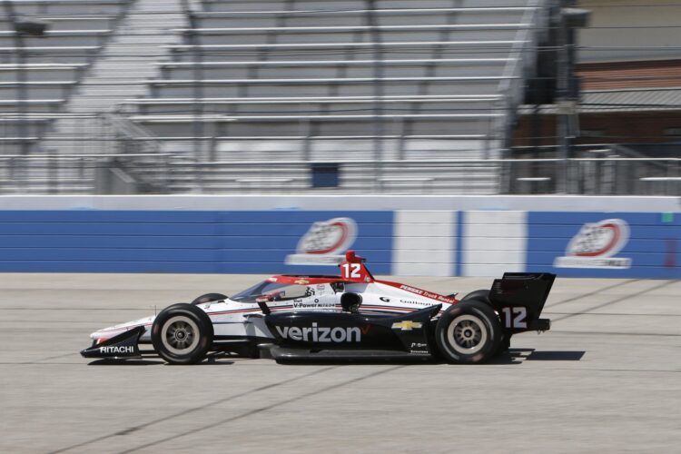 IndyCar News: Power tops Penske 1-2-3 at Milwaukee Mile test