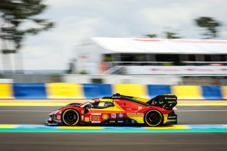 Le Mans Hour 24: #50 Ferrari hangs on to win Le Mans again
