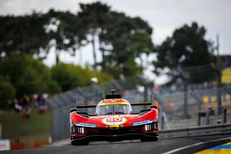 Le Mans Hour 1: #50 Ferrari leads from Porsche