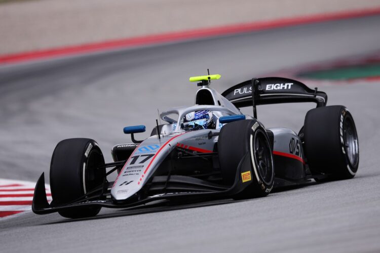 Formula 2 News: Paul Aron tops Barcelona practice session
