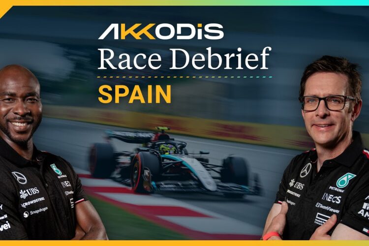 F1 Video: Mercedes Spanish GP debrief – how they got beat again