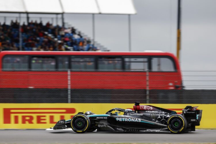 Formula 1 News: Russell tops rain-hit final British GP Practice