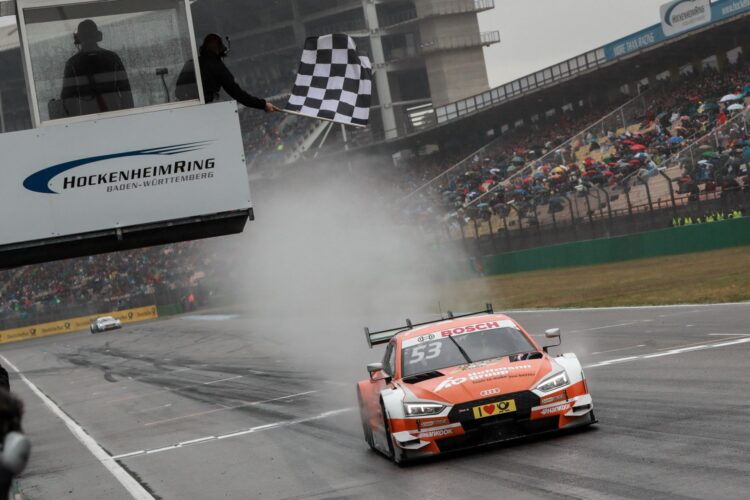 DTM Race 2: Green withstands the rain and drives to victory