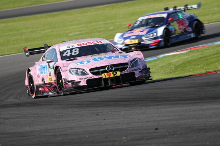 DTM Race 1: Lucas Auer beats Robert Wickens at Lausitzring