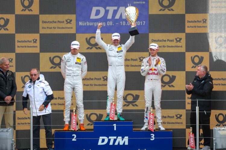 Canadian Wickens wins Nurburgring DTM race 2