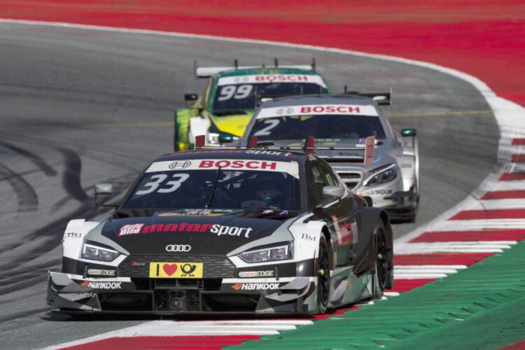 Rast leads Audi 1-2-3 at Spielberg