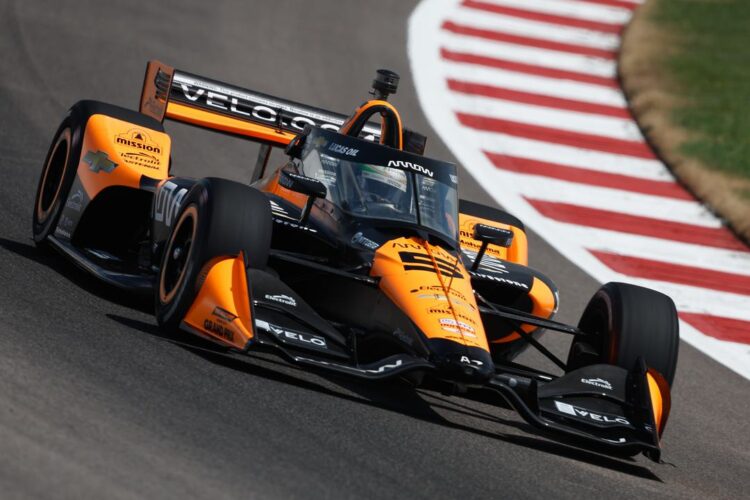 IndyCar News: O’Ward tops final Bommarito 500 practice at WWTR