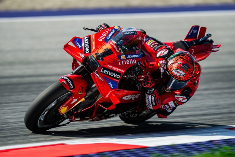 MotoGP News: Bagnaia holds off Martin to win in Austria