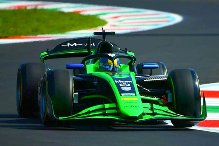 F2 News: Maloney sets the pace for Rodin Motorsport in Monza