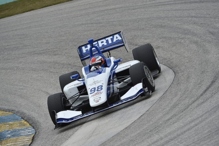 Indy Lights: Herta wins pole for Race #2