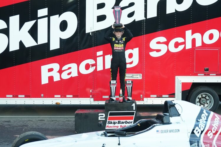 Oliver Wheldon Crowned 2024 Skip Barber Race Series Champion