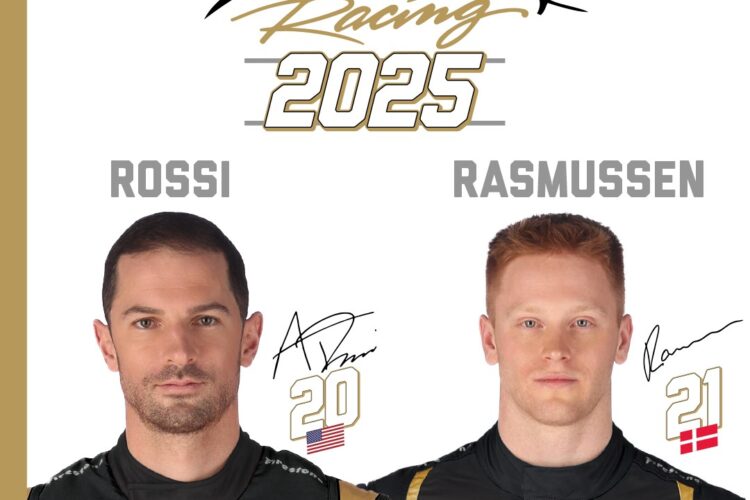 IndyCar News: ECR announces ’25 drivers – Rossi and Rasmussen