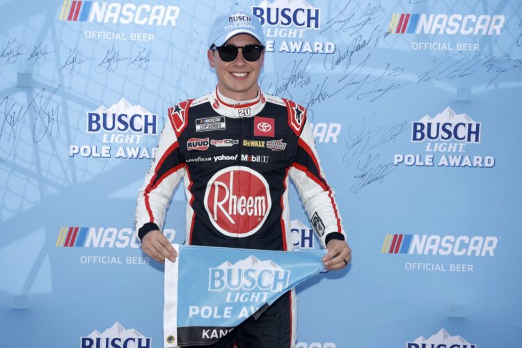 NASCAR News: Bell streaks to third straight Kansas Cup pole