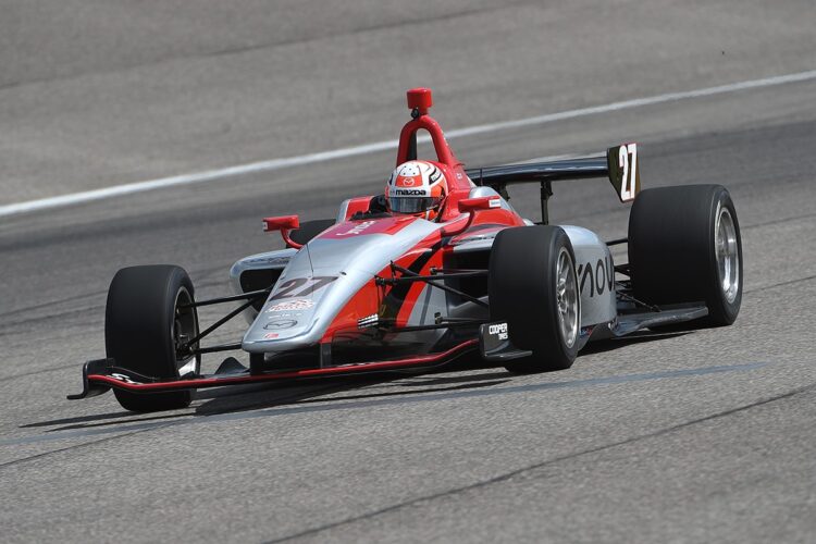 Jamin sets Indy Lights pace as Road-To-Indy Spring Training begins