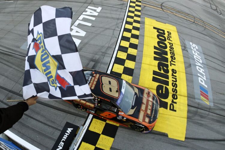 NASCAR News: Sammy Smith wins Talladega Xfinity ‘wreck fest’