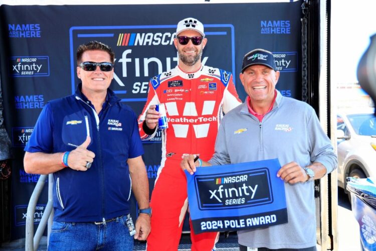 NASCAR News: Van Gisbergen wins Charlotte Cup Roval pole