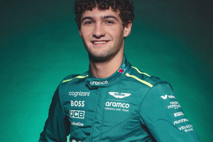 F1 News: Crawford to drive AMR24 in Abu Dhabi Young Driver Test