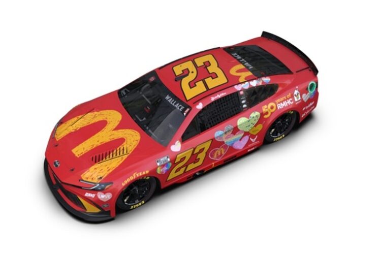 Bubba Wallace to honor 50th year of Ronald McDonald House partnership