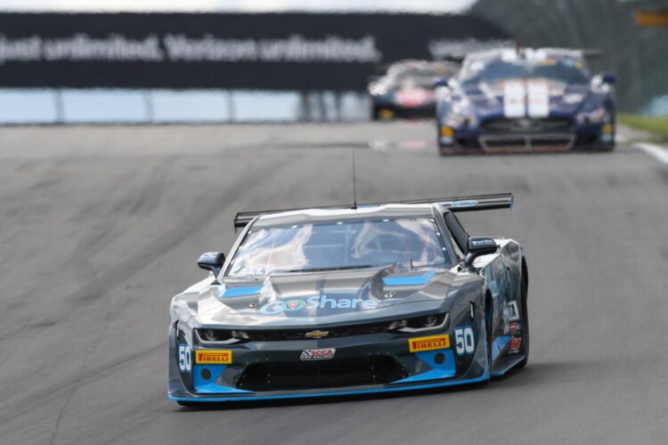 Andy Lally Comes from Behind to Capture Watkins Glen Trans Am Win