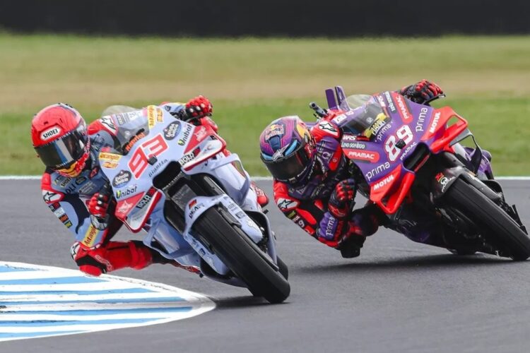 MotoGP News: Marquez out duels Martin on Phillip Island