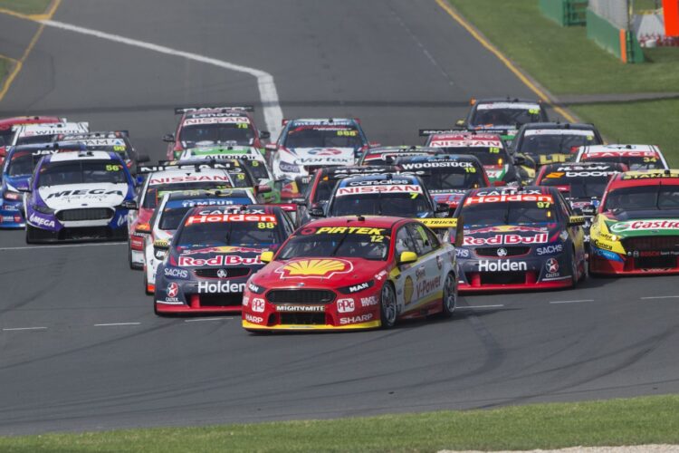 Twin Twilight Supercars Races At The Australian Grand Prix