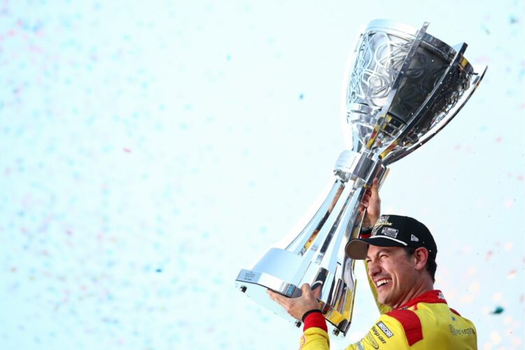 NASCAR News: Press Conference with ’24 Cup Champion Logano