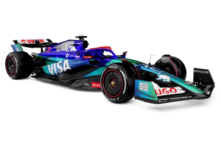 F1 News: Visa Cash App RB lights up Las Vegas streets